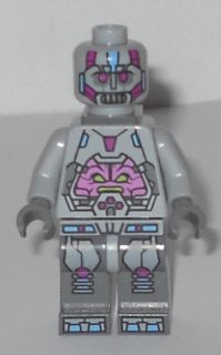 LEGO Minifigure-The Kraang - Gray Exo-Suit Body with Back Barb-Teenage Mutant Ninja Turtles-TNT034-Creative Brick Builders